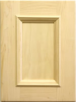 Glenellen kitchen cabinet door with applied moulding